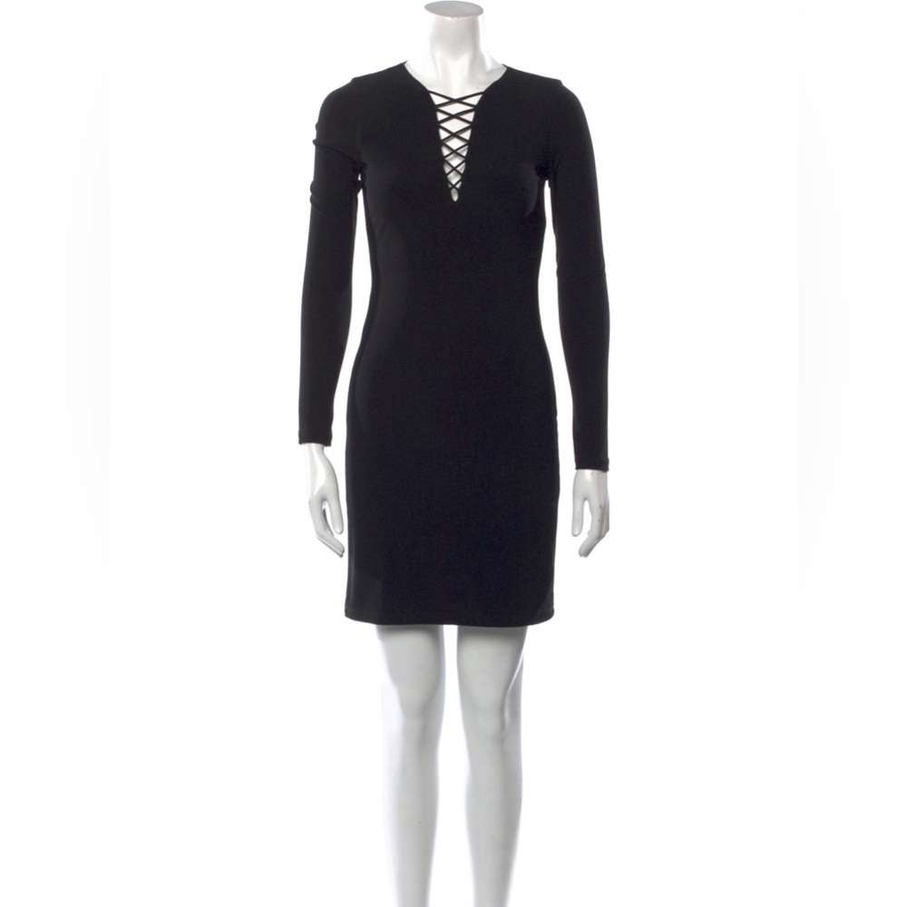 NWT Alice + Olivia black Mini Dress